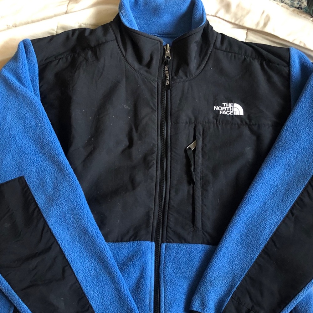 Blue North Face Fleece